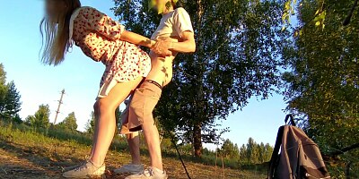 Public Agent Sex With Russian Teen In The Woods